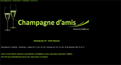 Desktop Screenshot of champagnedamis.be